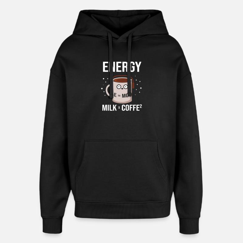 Physik Phyiker Physikstudent Physiklehrer - Oversized Unisex Hoodie von Stanley/Stella - Schwarz