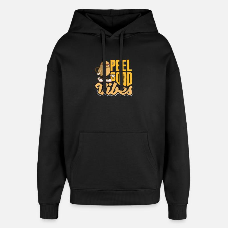 Taters Over Haters Potato - Sweat à capuche unisexe Stanley/Stella Oversized - noir