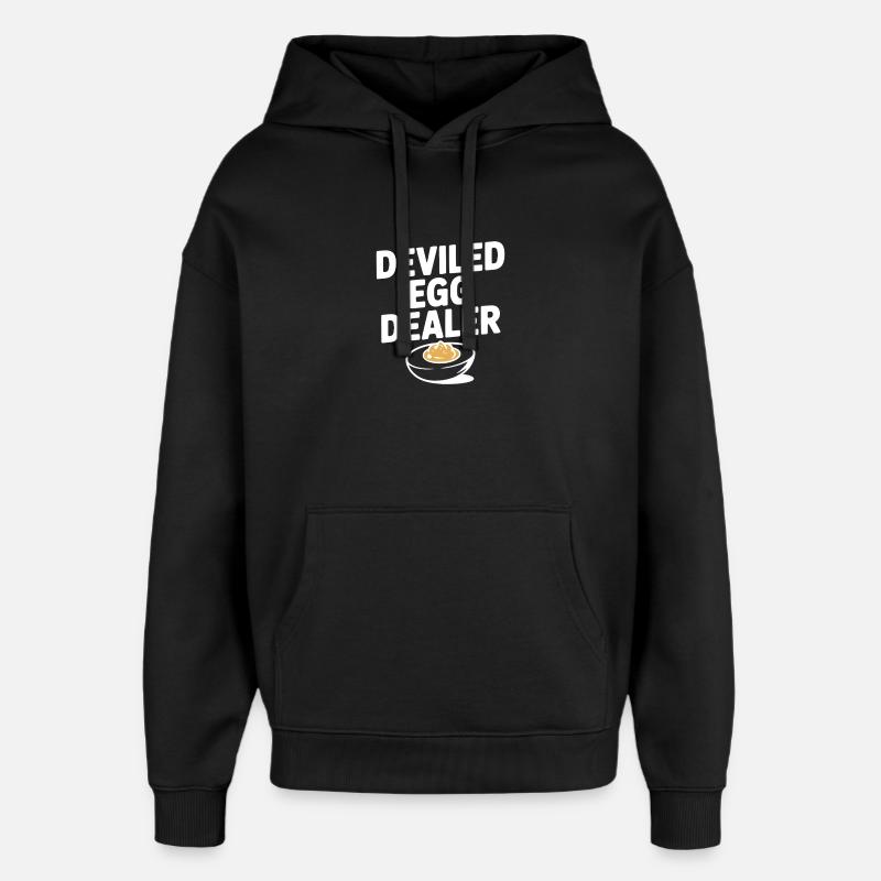 Teuflischer Eierhändler - Oversized Unisex Hoodie von Stanley/Stella - Schwarz