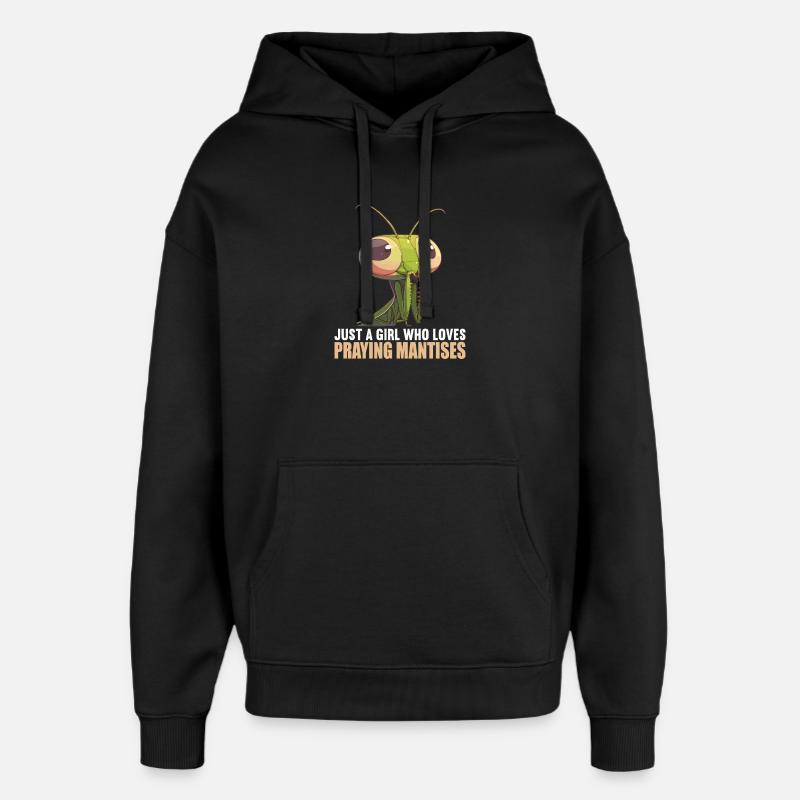 Mantes religieuses Mantes religieuses - Sweat à capuche unisexe Stanley/Stella Oversized - noir