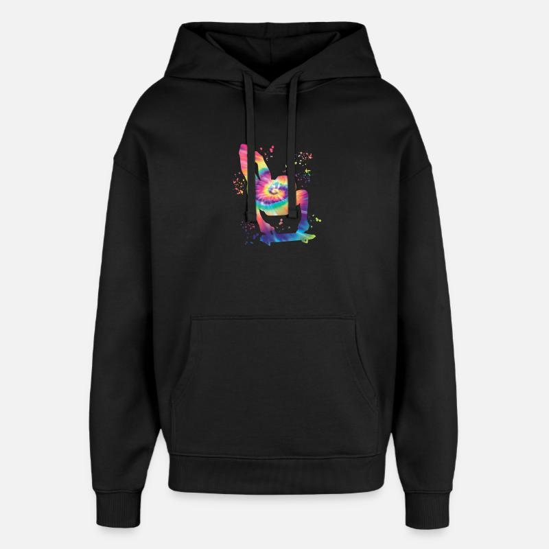 Bobsleigh Squelette Luge d’Hiver - Sweat à capuche unisexe Stanley/Stella Oversized - noir
