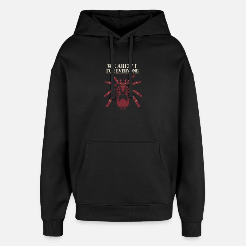 Propriétaire d’araignée Propriétaire de la Tarentule - Sweat à capuche unisexe Stanley/Stella Oversized - noir