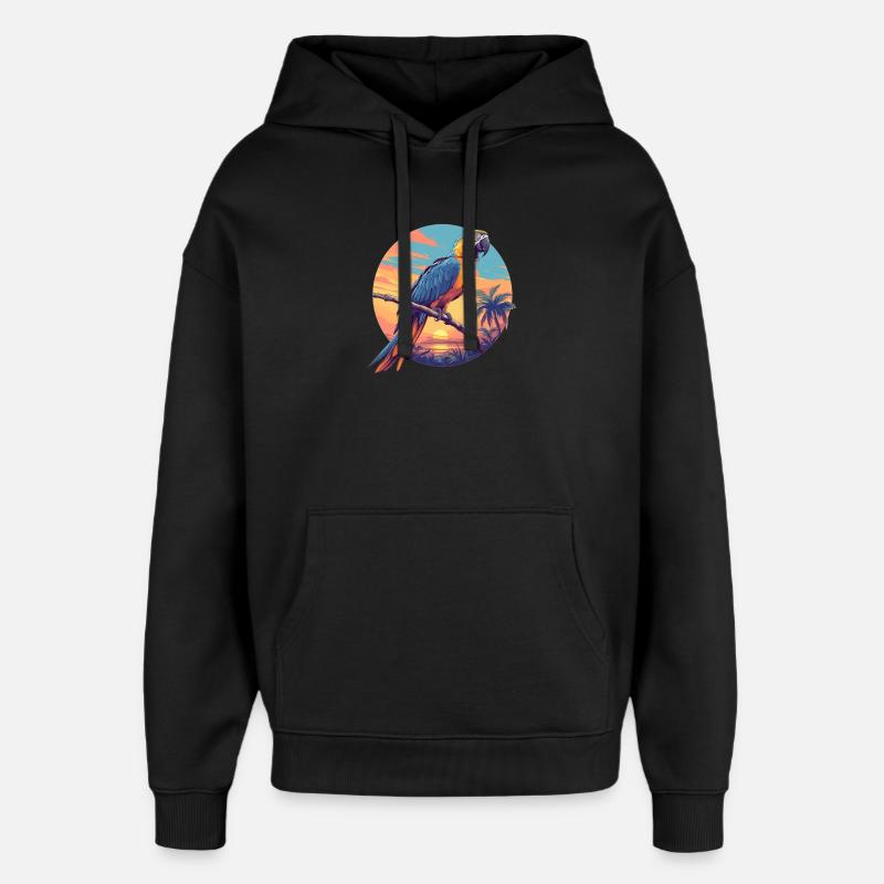Aras Ara - Oversized Unisex Hoodie von Stanley/Stella - Schwarz