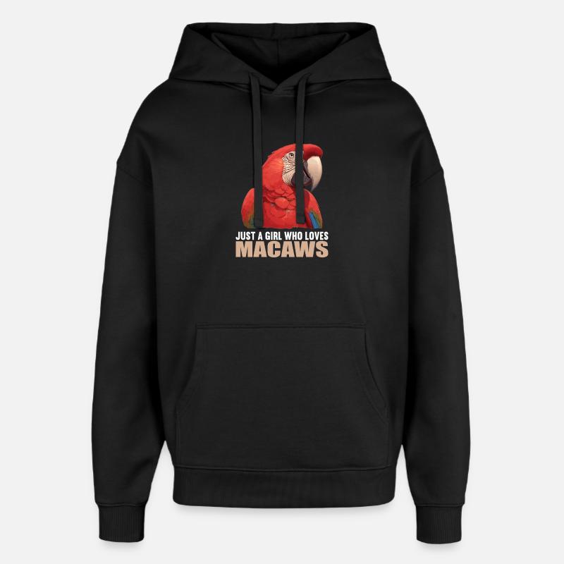 L’ère de l’ara - Sweat à capuche unisexe Stanley/Stella Oversized - noir