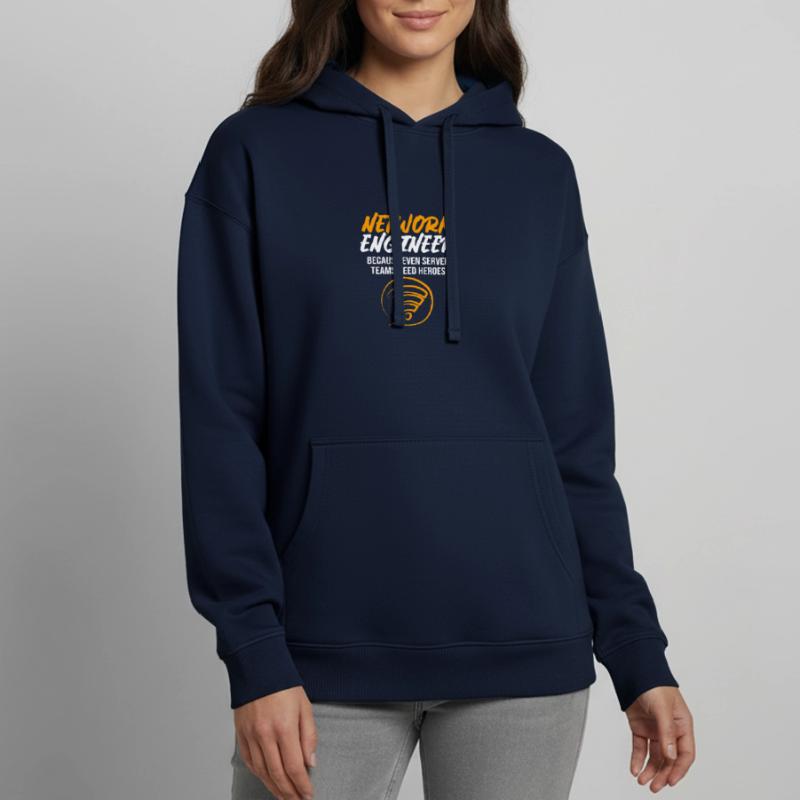 Network Computer Scientist Programmer Admin Oversized Unisex Hoodie by Stanley/Stella