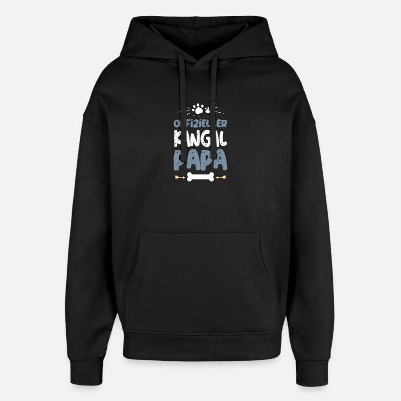 Père officiel de Kangal - Sweat à capuche unisexe Stanley/Stella Oversized - noir