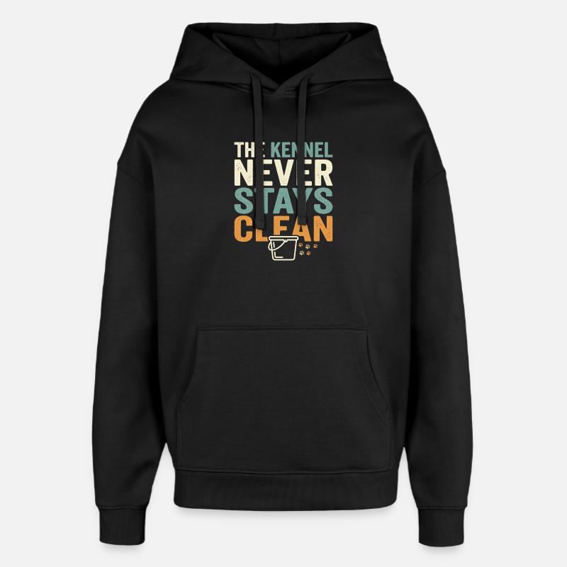 Zwingertechniker, Zwingerassistent, Tierpflege - Oversized Unisex Hoodie von Stanley/Stella - Schwarz