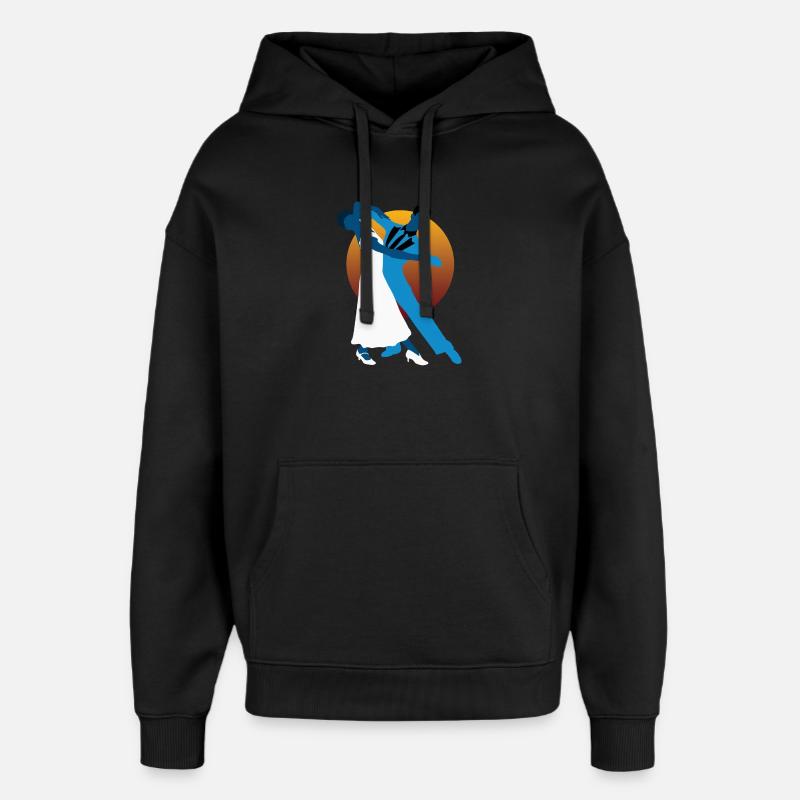 Valssitanssijat - Huppari unisex Stanley/Stella Oversized - musta