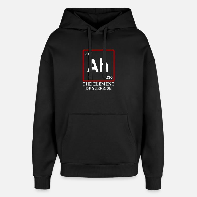 Projet Hail Mary Ah - Sweat à capuche unisexe Stanley/Stella Oversized - noir