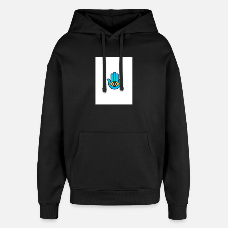 Five - Sweat à capuche unisexe Stanley/Stella Oversized - noir