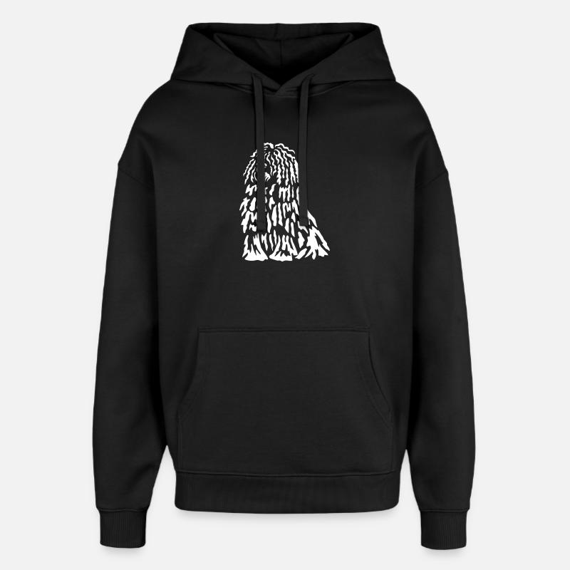 Puli « Édition Noire » - Sweat à capuche unisexe Stanley/Stella Oversized - noir