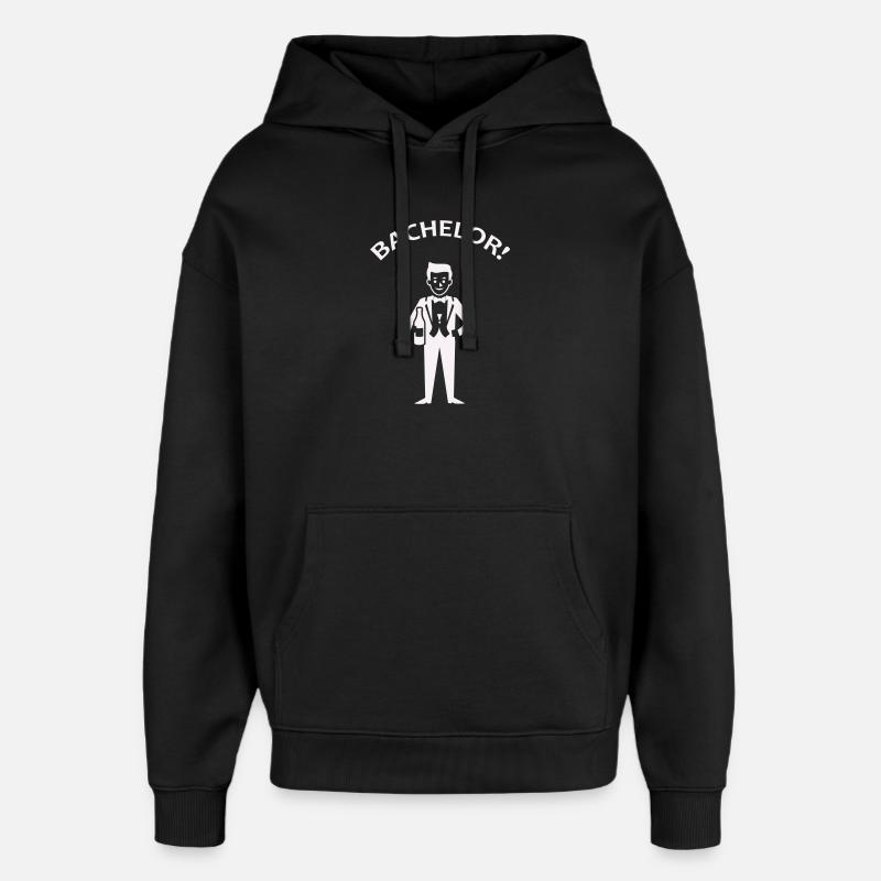 Feierlicher Junggesellenabschied Humor - Oversized Unisex Hoodie von Stanley/Stella - Schwarz