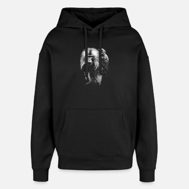 Jelada - Oversized Unisex Hoodie by Stanley/Stella - black