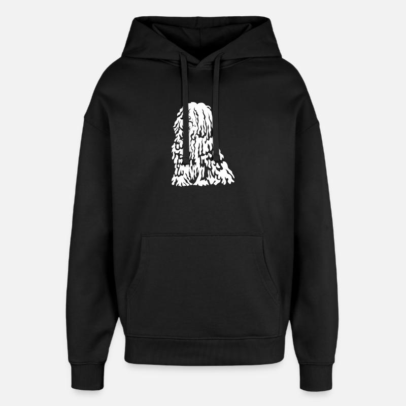 Puli « Édition Noire » - Sweat à capuche unisexe Stanley/Stella Oversized - noir