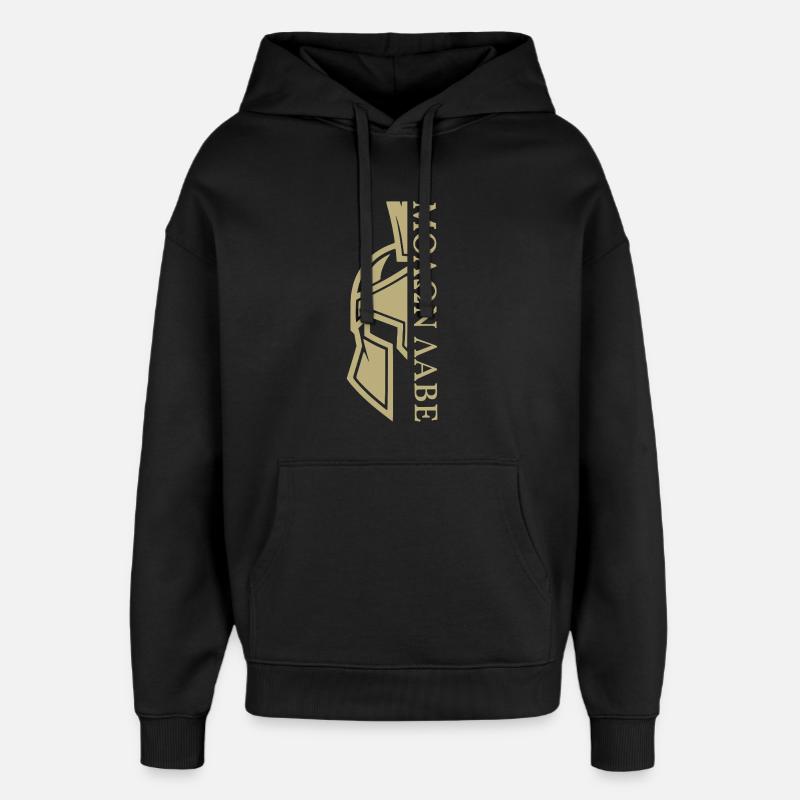 Molon Labe, viens le chercher ! - Sweat à capuche unisexe Stanley/Stella Oversized - noir