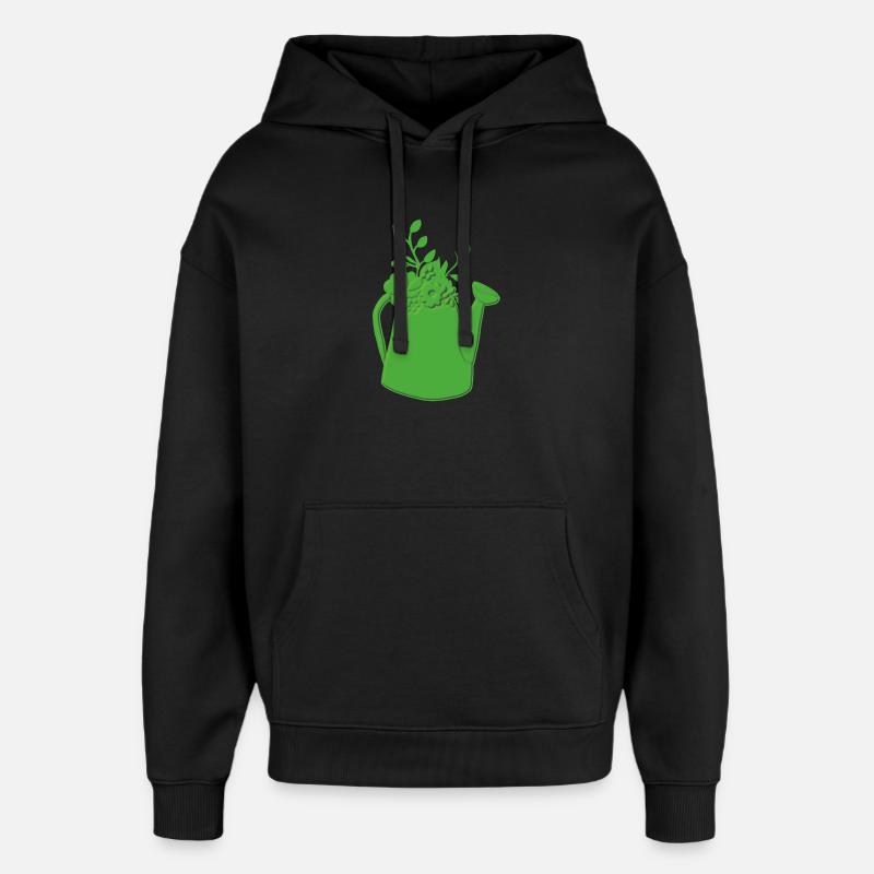 Soulagement de la boîte d’arrosage - Sweat à capuche unisexe Stanley/Stella Oversized - noir