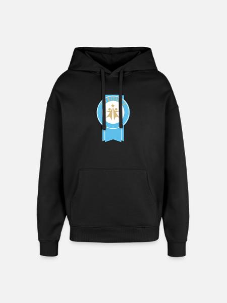Ambitieux - Sweat à capuche unisexe Stanley/Stella Oversized - noir