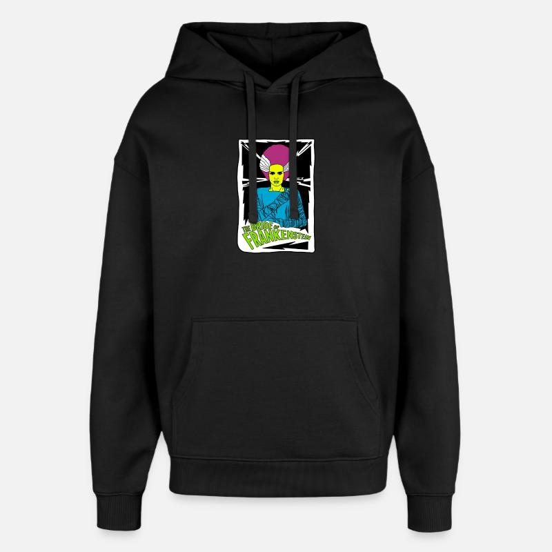Bride of Franky Affiche Rétro Design - Sweat à capuche unisexe Stanley/Stella Oversized - noir