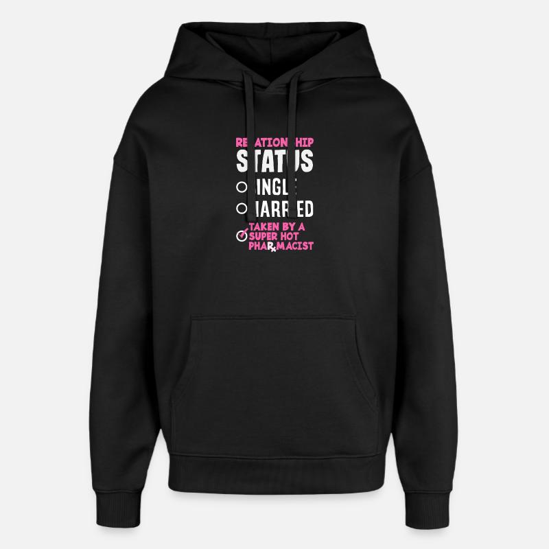 Pharmacist Pharmaceutical Technical - Oversized Unisex Hoodie by Stanley/Stella - black