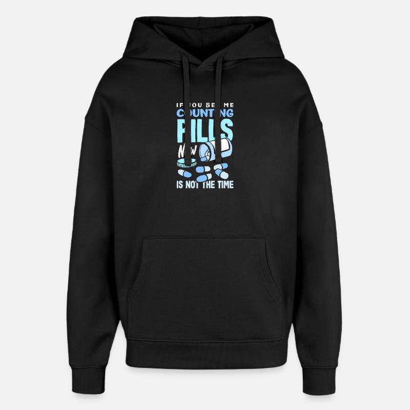 Pharmacist Pharmaceutical Technical - Oversized Unisex Hoodie by Stanley/Stella - black