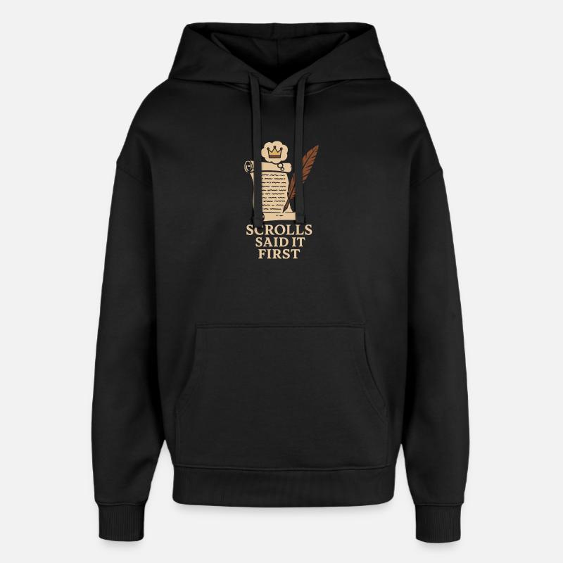 L’archéologie pharaonienne dans l’Égypte ancienne - Sweat à capuche unisexe Stanley/Stella Oversized - noir