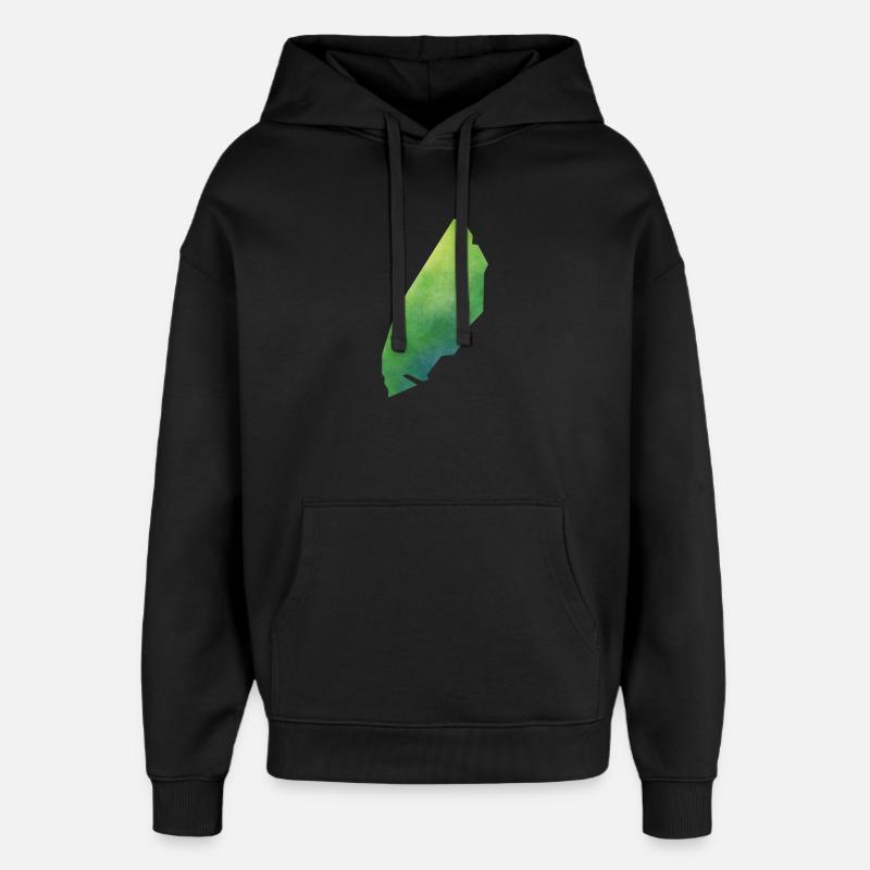 Texel - Sweat à capuche unisexe Stanley/Stella Oversized - noir