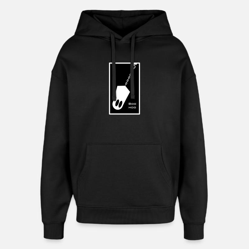 Geist in der Kette - Oversized Unisex Hoodie von Stanley/Stella - Schwarz