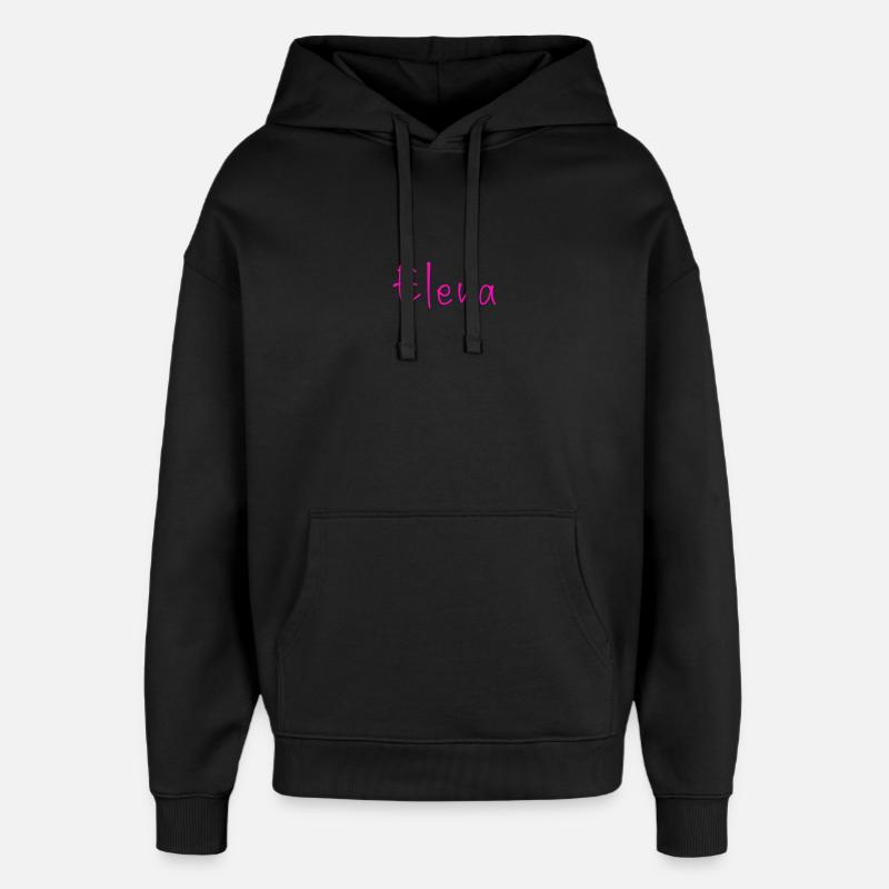 Elena - Oversized Unisex Hoodie von Stanley/Stella - Schwarz
