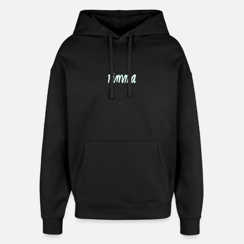 Nimma - Sweat à capuche unisexe Stanley/Stella Oversized - noir