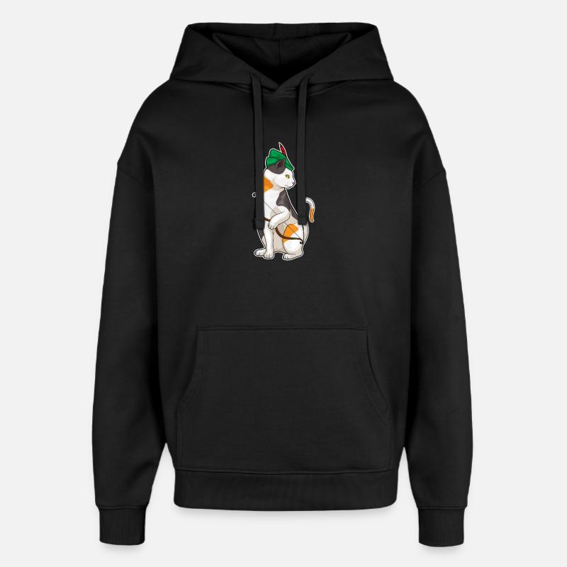 Arc de chat Archer - Sweat à capuche unisexe Stanley/Stella Oversized - noir