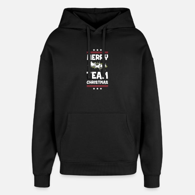 Joyeux Noël - Sweat à capuche unisexe Stanley/Stella Oversized - noir