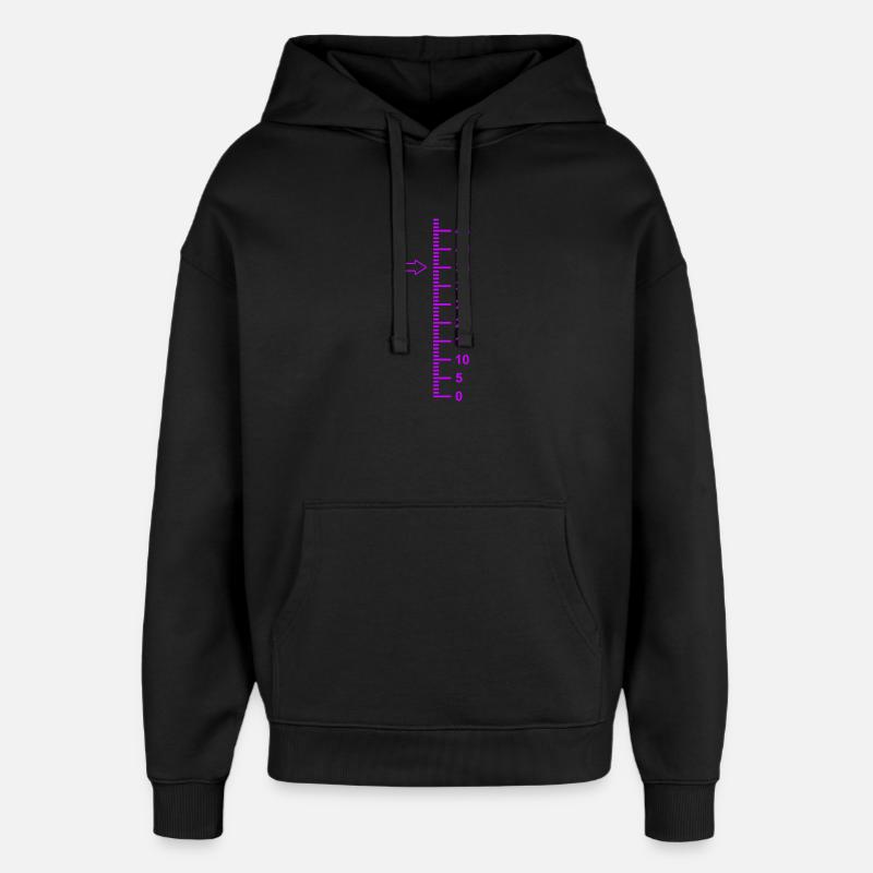 35 ans 35 anniversaire - Sweat à capuche unisexe Stanley/Stella Oversized - noir