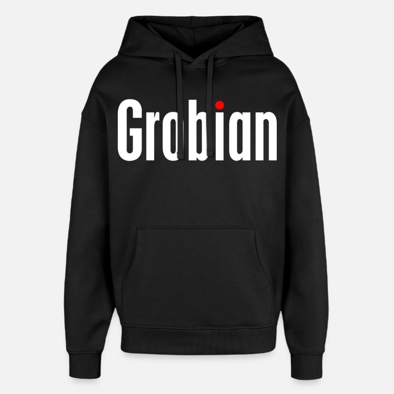 Brute - Sweat à capuche unisexe Stanley/Stella Oversized - noir