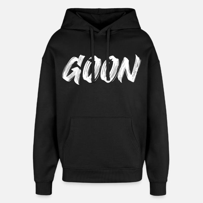 Goon - Sweat à capuche unisexe Stanley/Stella Oversized - noir