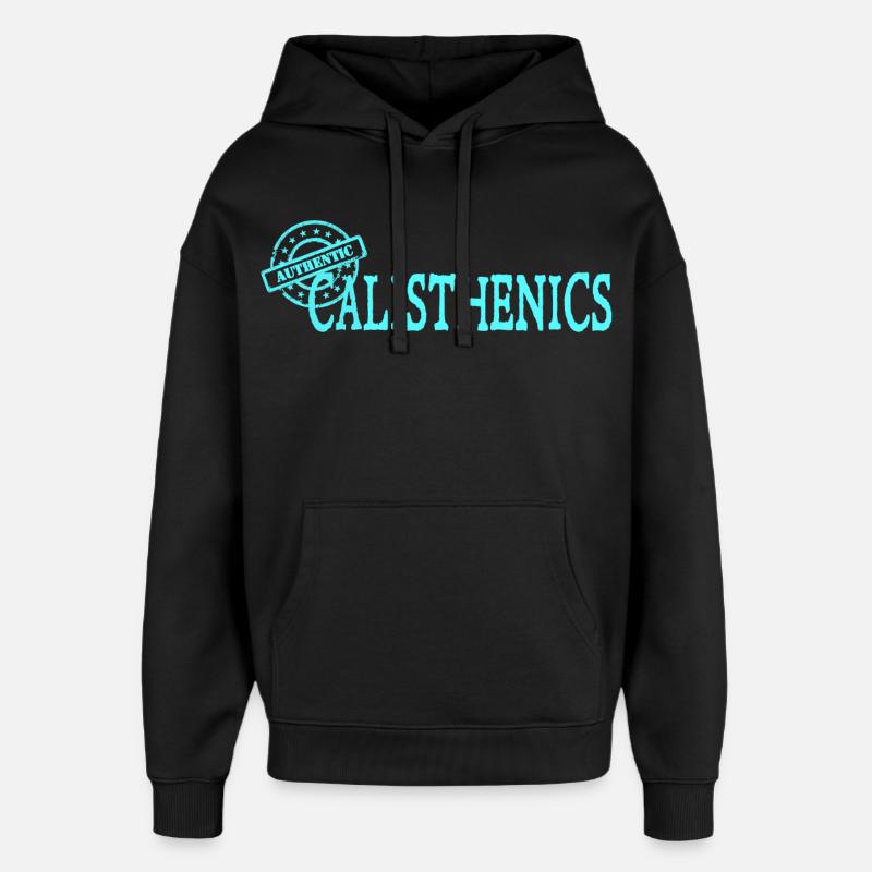 Calisthenics - Oversized Unisex Hoodie von Stanley/Stella - Schwarz