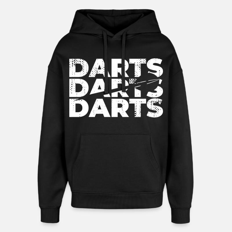 dard - Sweat à capuche unisexe Stanley/Stella Oversized - noir