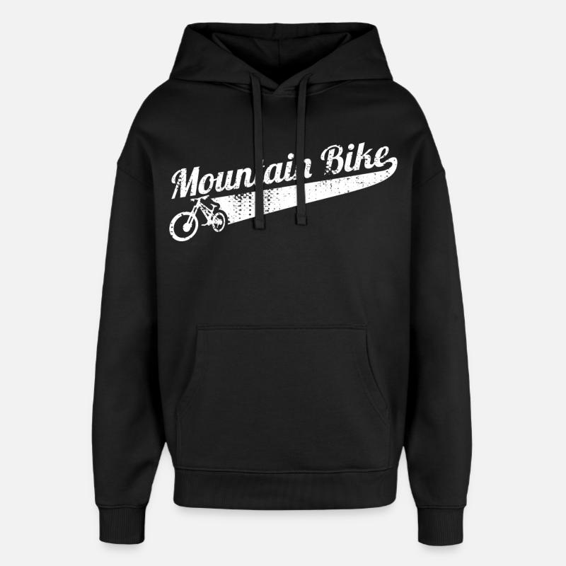 VTT ludique - Sweat à capuche unisexe Stanley/Stella Oversized - noir