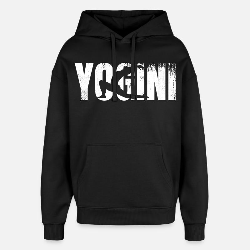 Yogini - Oversized Unisex Hoodie von Stanley/Stella - Schwarz
