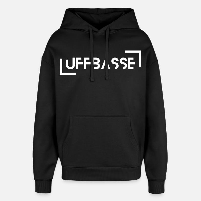 Barawer - Sweat à capuche unisexe Stanley/Stella Oversized - noir