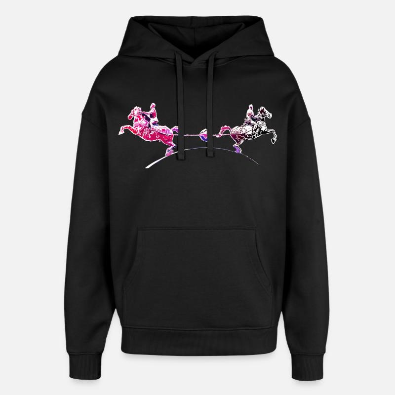 Magdeburger | Magdeburg | Halbkugel-Experiment - Oversized Unisex Hoodie von Stanley/Stella - Schwarz