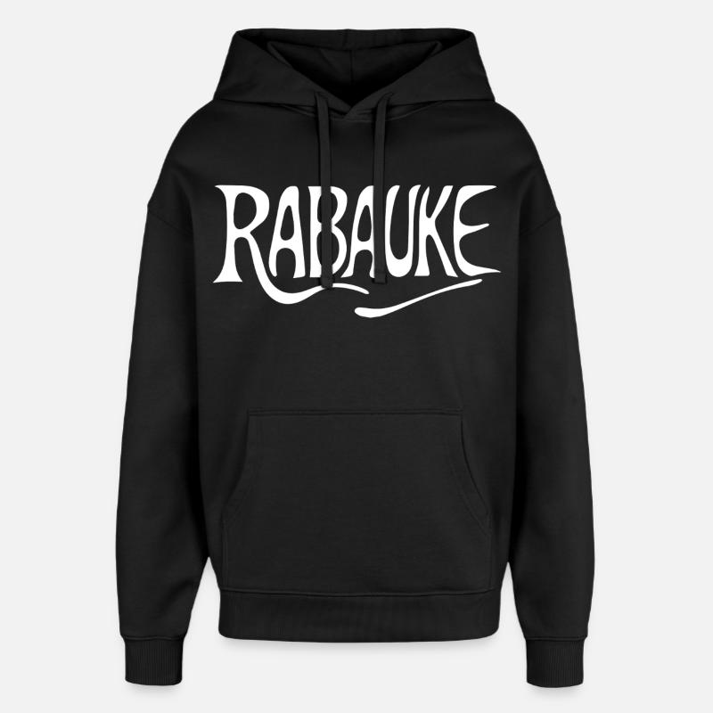 Rabauke - Oversized Unisex Hoodie von Stanley/Stella - Schwarz