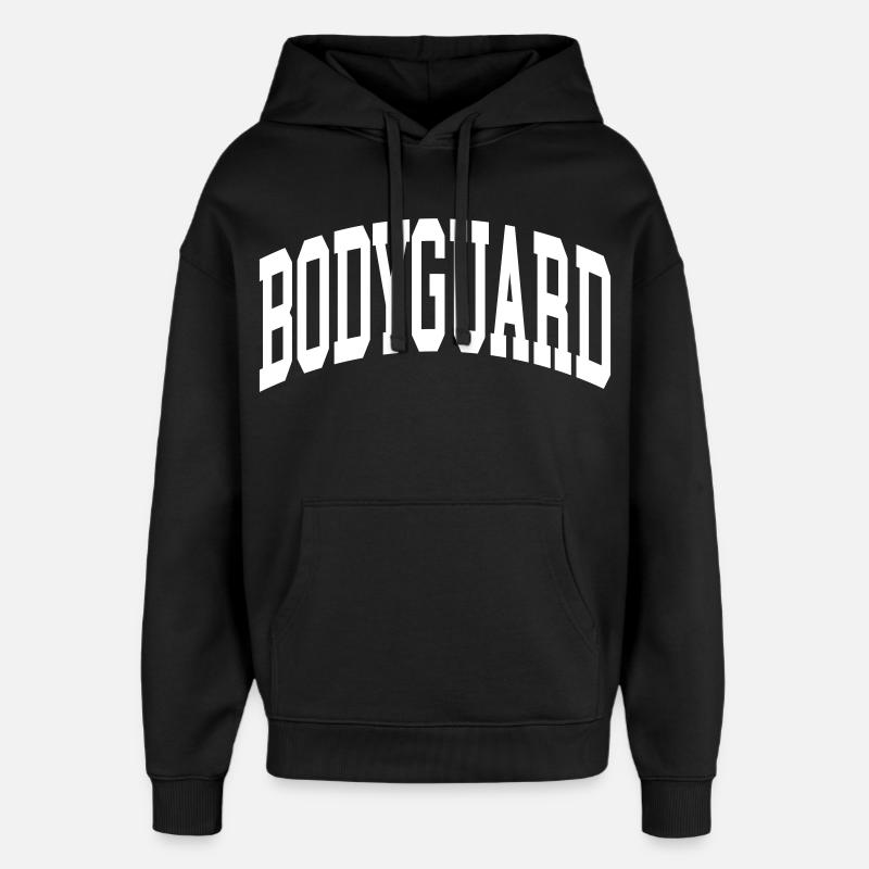 garde du corps - Sweat à capuche unisexe Stanley/Stella Oversized - noir