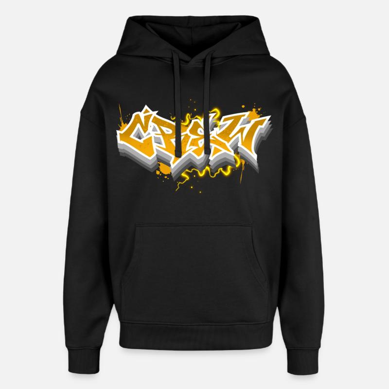 équipage - Sweat à capuche unisexe Stanley/Stella Oversized - noir