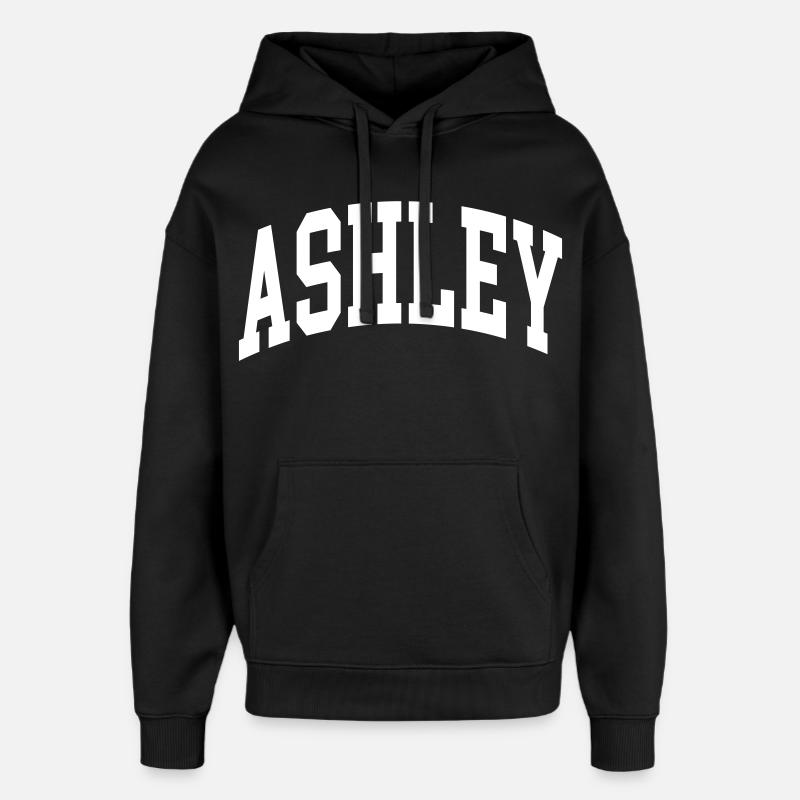 Ashley - Oversized Unisex Hoodie by Stanley/Stella - black