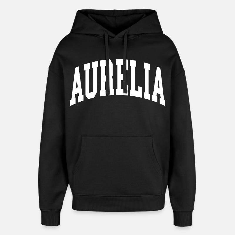 Aurelia - Oversized Unisex Hoodie von Stanley/Stella - Schwarz