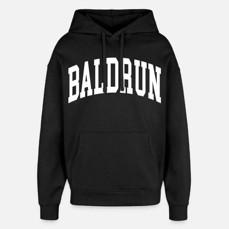 Baldrun - Oversized Unisex Hoodie von Stanley/Stella - Schwarz