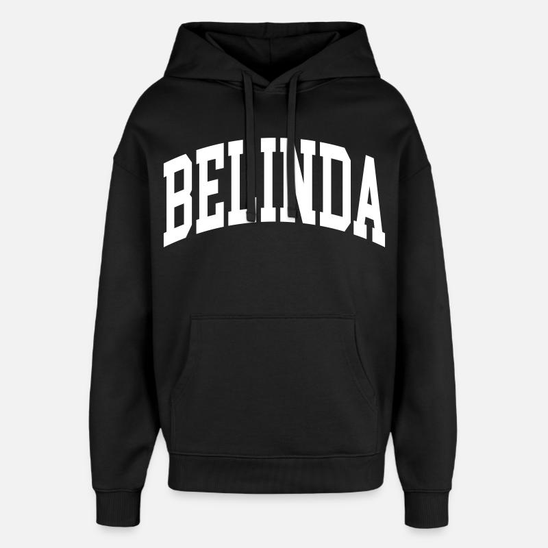 Belinda - Sweat à capuche unisexe Stanley/Stella Oversized - noir