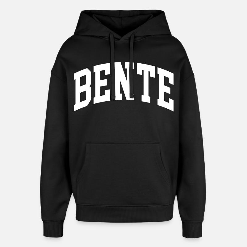 Bente - Sweat à capuche unisexe Stanley/Stella Oversized - noir