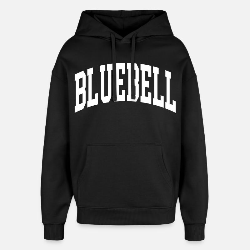 Jacinthes - Sweat à capuche unisexe Stanley/Stella Oversized - noir