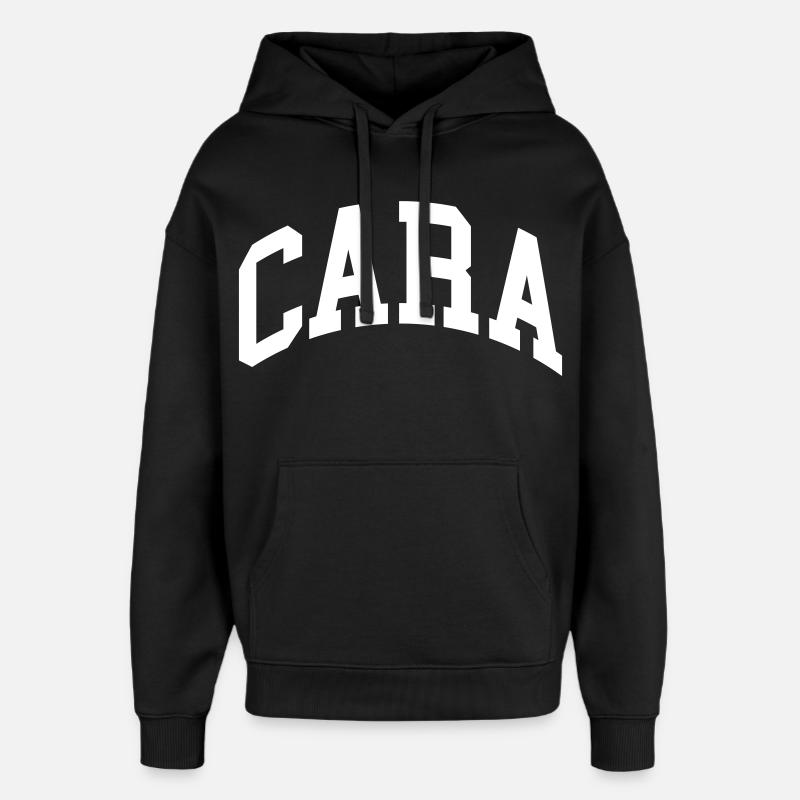 Cara - Sweat à capuche unisexe Stanley/Stella Oversized - noir